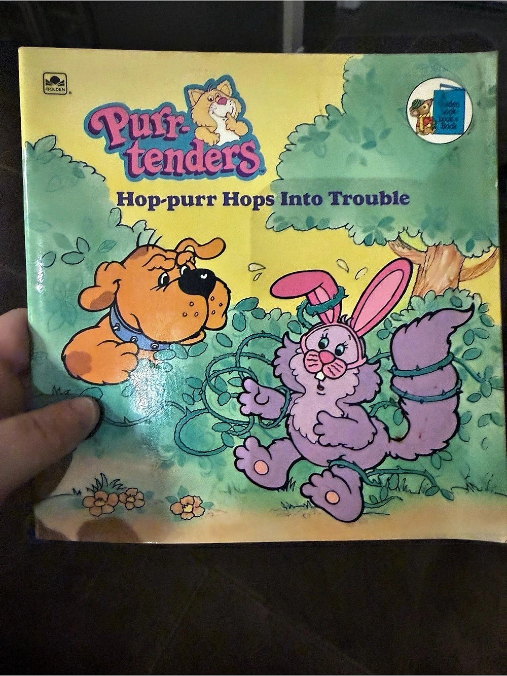 Vintage Puffin Hop-purr Hops Into Trouble Children's Book